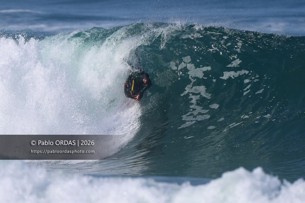 Jérémy Arnoux, pendant la session du 13 mars 2026 à Anglet, France (Photo Pablo ORDAS)