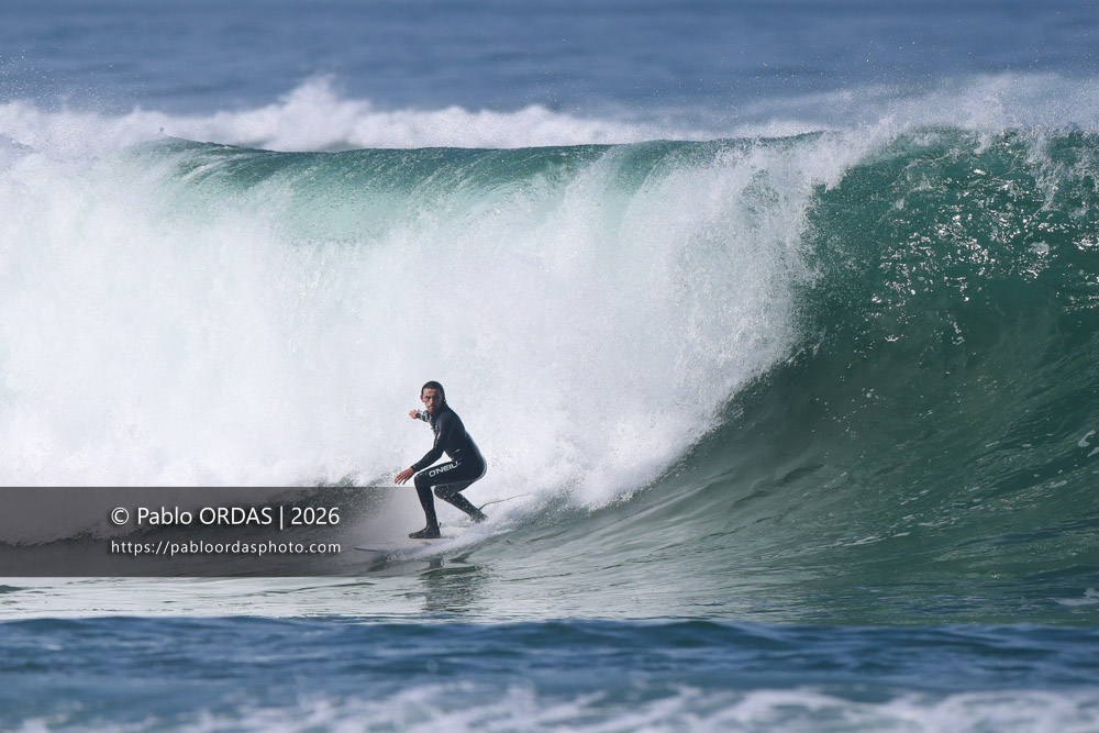 Edouard Delpero, pendant la session du 13 mars 2026 à Anglet, France (Photo Pablo ORDAS)