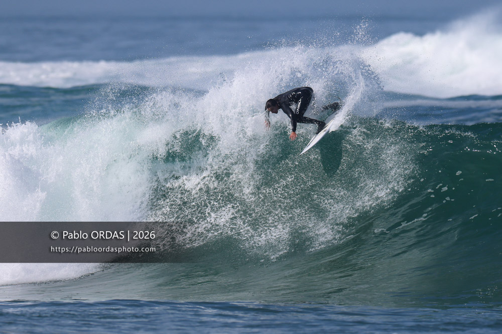 Edouard Delpero, pendant la session du 13 mars 2026 à Anglet, France (Photo Pablo ORDAS)