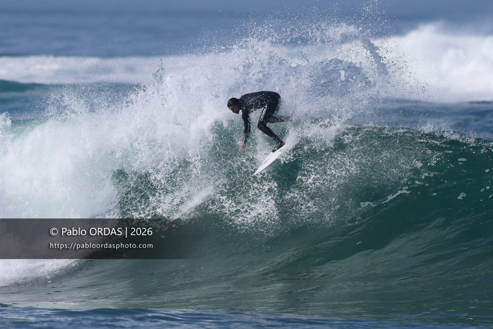 Edouard Delpero, pendant la session du 13 mars 2026 à Anglet, France (Photo Pablo ORDAS)