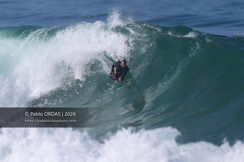 Jérémy Arnoux, pendant la session du 13 mars 2026 à Anglet, France (Photo Pablo ORDAS)