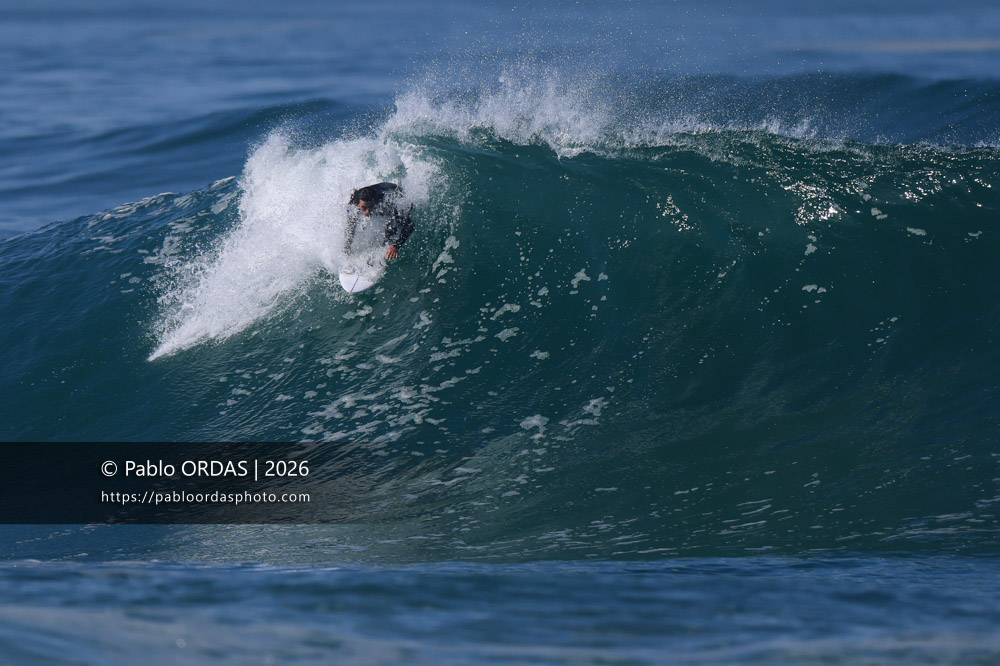 Edouard Delpero, pendant la session du 13 mars 2026 à Anglet, France (Photo Pablo ORDAS)