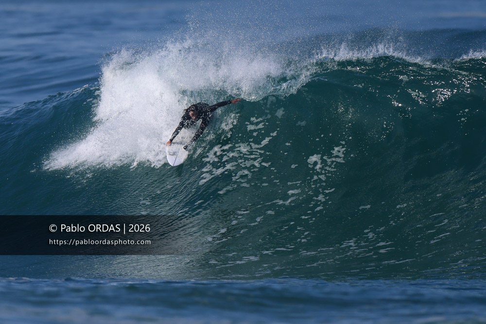 Edouard Delpero, pendant la session du 13 mars 2026 à Anglet, France (Photo Pablo ORDAS)