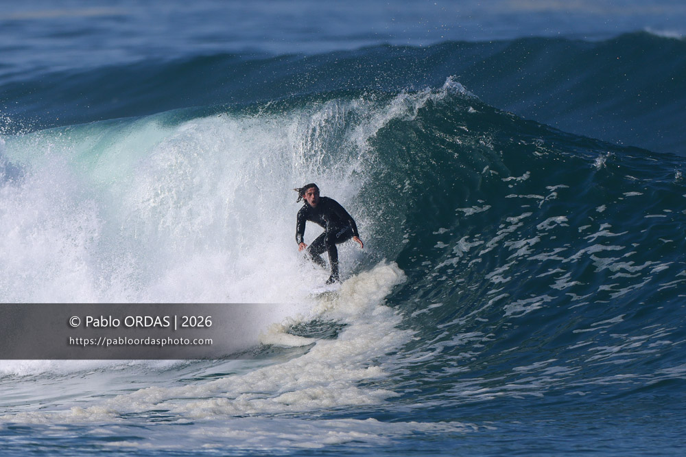 Edouard Delpero, pendant la session du 13 mars 2026 à Anglet, France (Photo Pablo ORDAS)