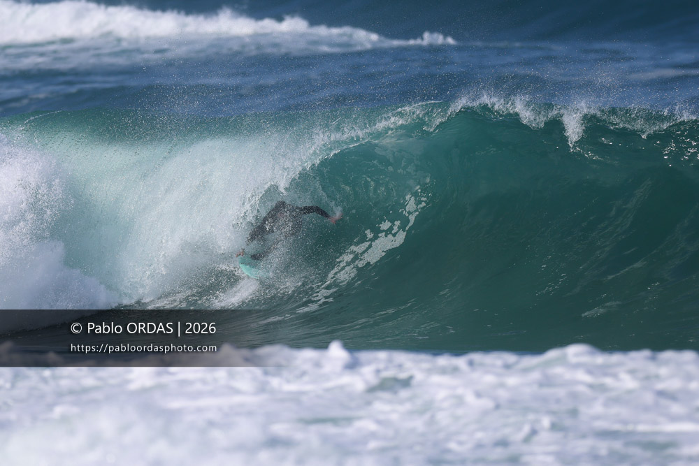 Arthur Bourbon, pendant la session du 13 mars 2026 à Anglet, France (Photo Pablo ORDAS)