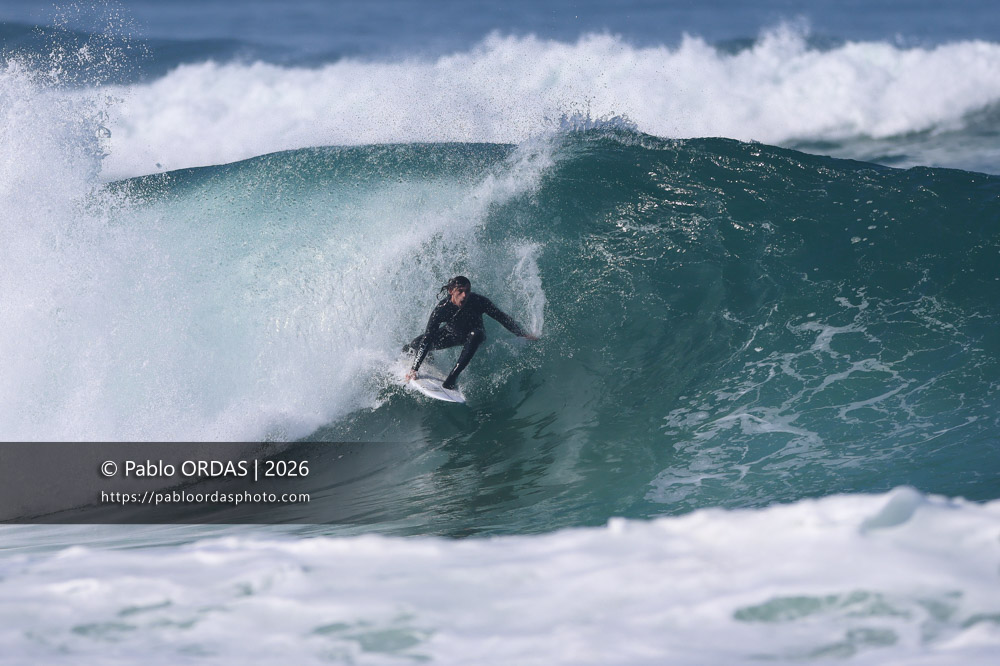 Edouard Delpero, pendant la session du 13 mars 2026 à Anglet, France (Photo Pablo ORDAS)