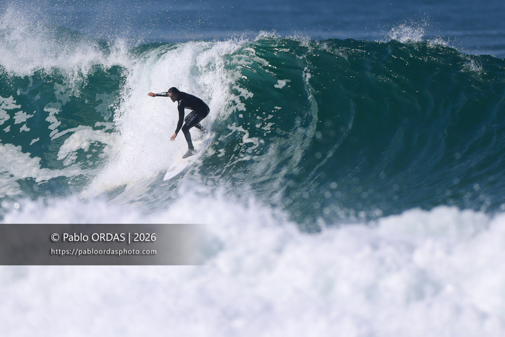 Edouard Delpero, pendant la session du 13 mars 2026 à Anglet, France (Photo Pablo ORDAS)