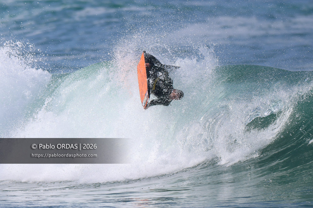 Jérémy Arnoux, pendant la session du 13 mars 2026 à Anglet, France (Photo Pablo ORDAS)