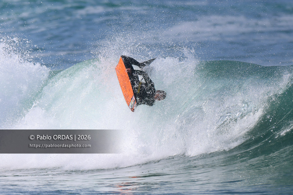 Jérémy Arnoux, pendant la session du 13 mars 2026 à Anglet, France (Photo Pablo ORDAS)