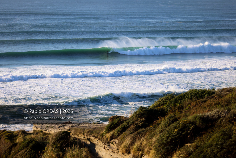 Lucas Espil, pendant la session du 17 mars 2026 à Anglet, France (Photo Pablo ORDAS)