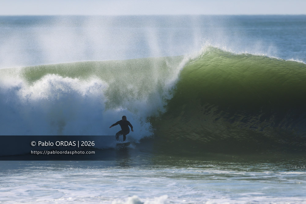 Thomas Bady, pendant la session du 18 mars 2026 à Anglet, France (Photo Pablo ORDAS)