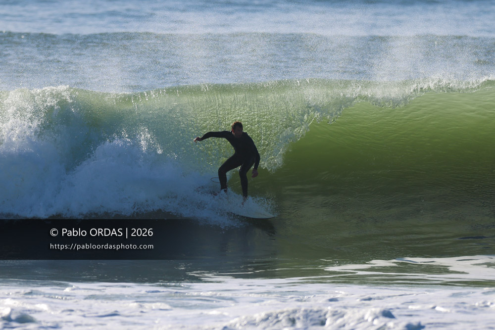 Leopold Arnu, pendant la session du 18 mars 2026 à Anglet, France (Photo Pablo ORDAS)