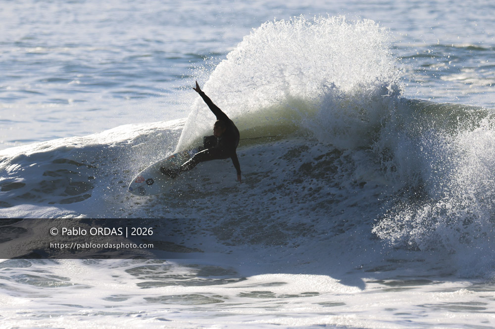 Thomas Bady, pendant la session du 18 mars 2026 à Anglet, France (Photo Pablo ORDAS)