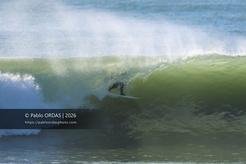 Julien Thouron, pendant la session du 18 mars 2026 à Anglet, France (Photo Pablo ORDAS)