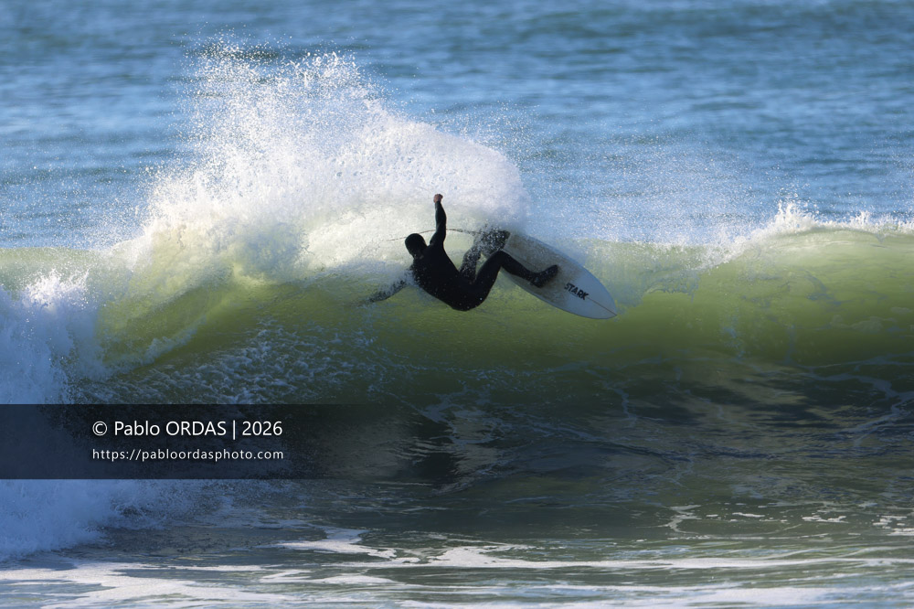 Julien Thouron, pendant la session du 18 mars 2026 à Anglet, France (Photo Pablo ORDAS)