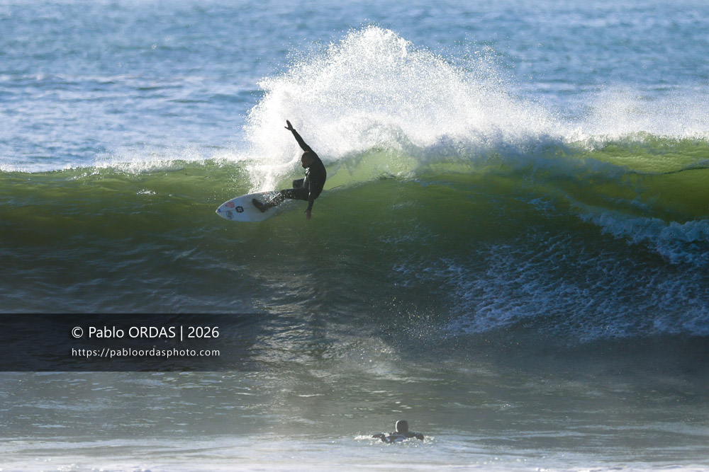 Thomas Bady, pendant la session du 18 mars 2026 à Anglet, France (Photo Pablo ORDAS)