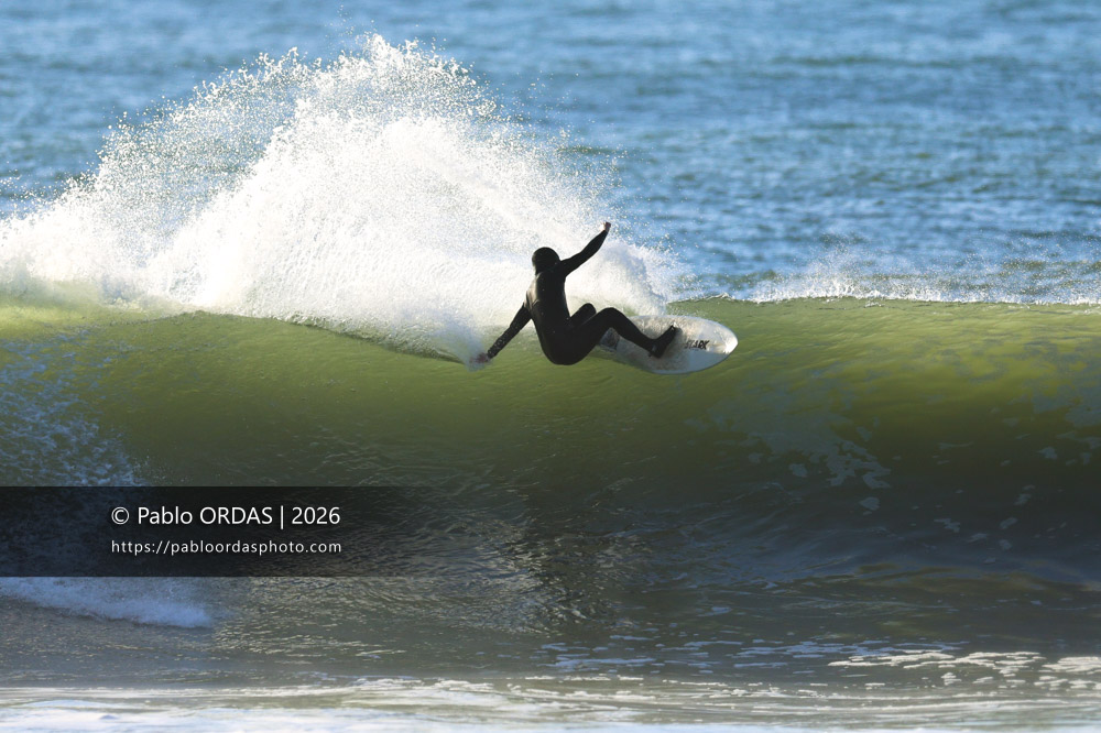 Julien Thouron, pendant la session du 18 mars 2026 à Anglet, France (Photo Pablo ORDAS)