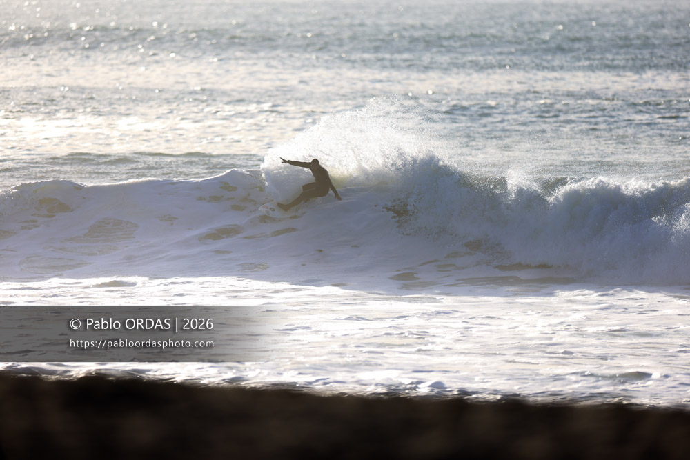 Thomas Bady, pendant la session du 18 mars 2026 à Anglet, France (Photo Pablo ORDAS)