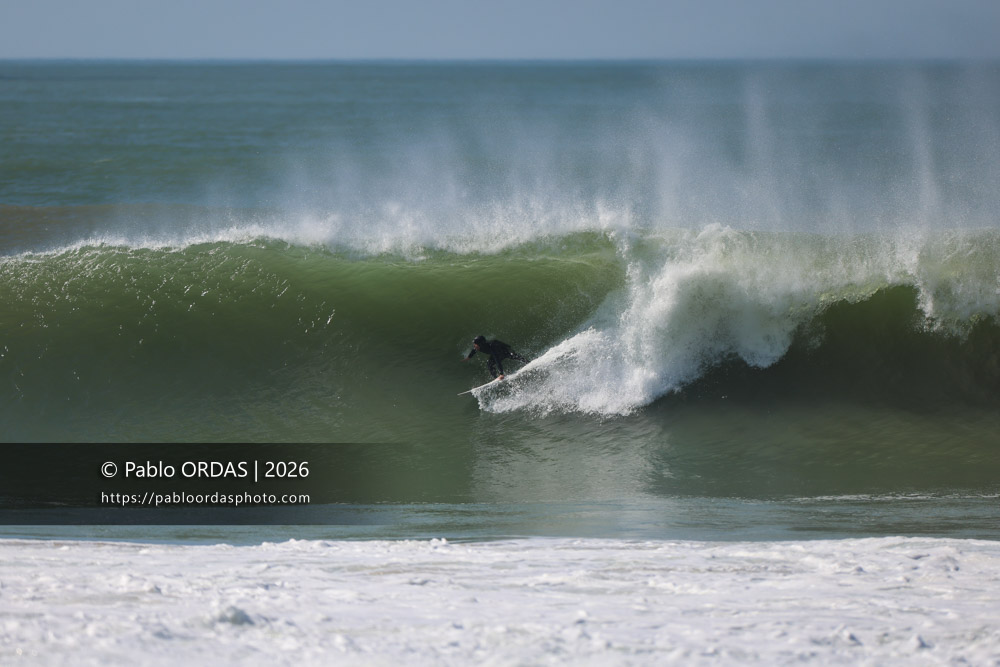 Julien Thouron, pendant la session du 19 mars 2026 à Anglet, France (Photo Pablo ORDAS)