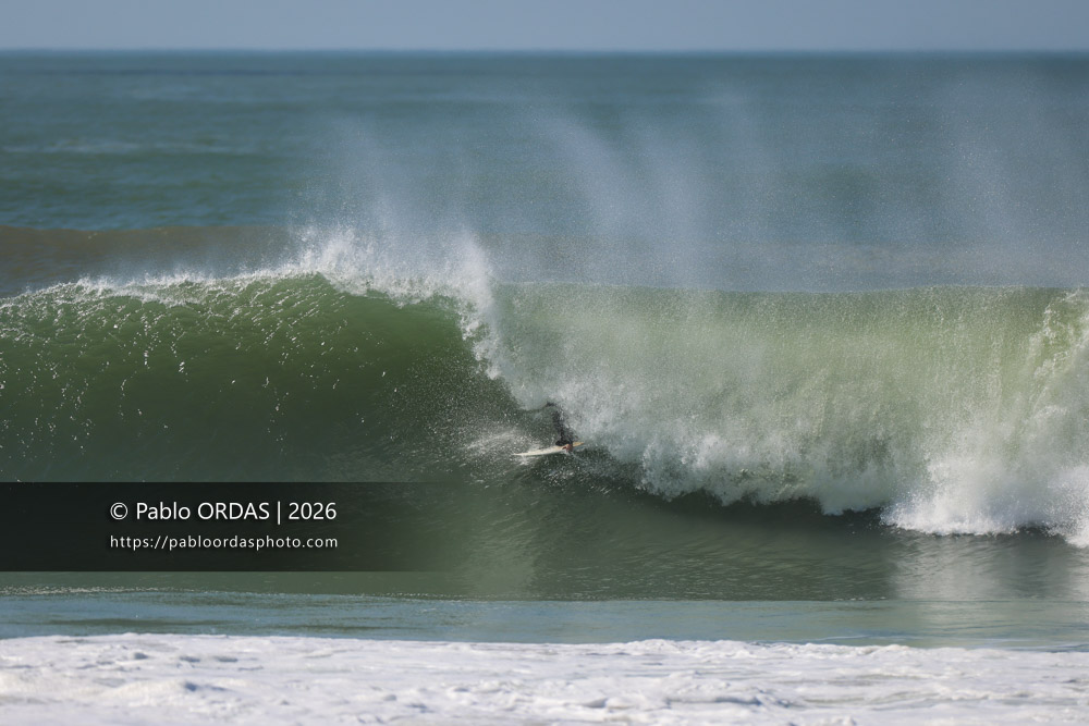 Julien Thouron, pendant la session du 19 mars 2026 à Anglet, France (Photo Pablo ORDAS)