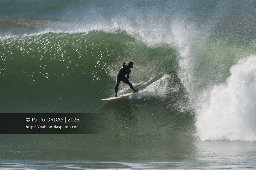 Julien Thouron, pendant la session du 19 mars 2026 à Anglet, France (Photo Pablo ORDAS)