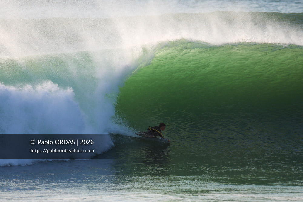 Mael Martinez Danjou, pendant la session du 19 mars 2026 à Anglet, France (Photo Pablo ORDAS)