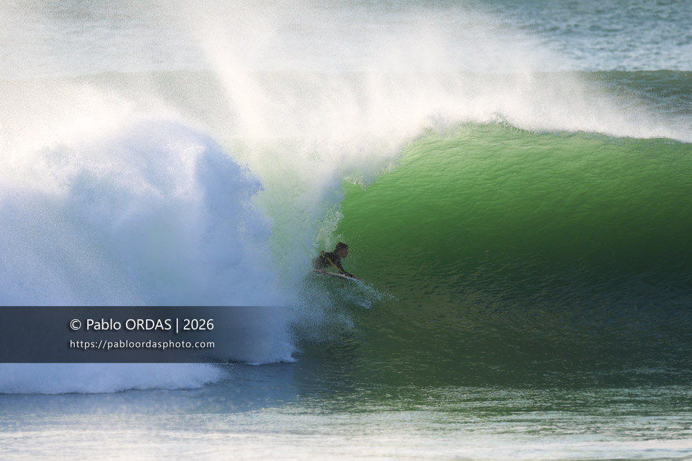 Mael Martinez Danjou, pendant la session du 19 mars 2026 à Anglet, France (Photo Pablo ORDAS)