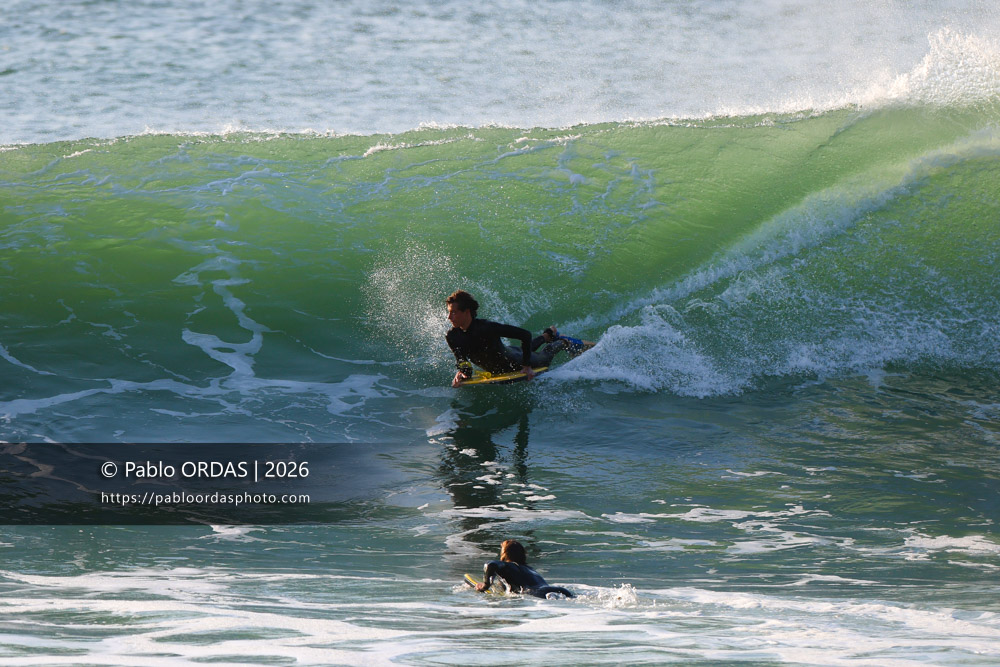 Mael Martinez Danjou, pendant la session du 19 mars 2026 à Anglet, France (Photo Pablo ORDAS)