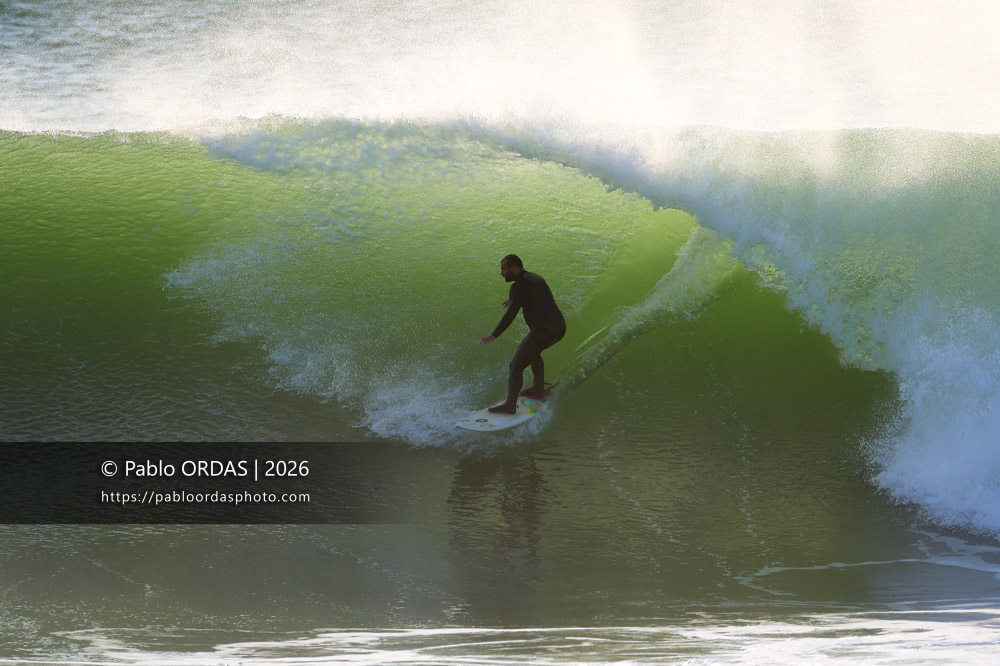 Thomas Bady, pendant la session du 19 mars 2026 à Anglet, France (Photo Pablo ORDAS)