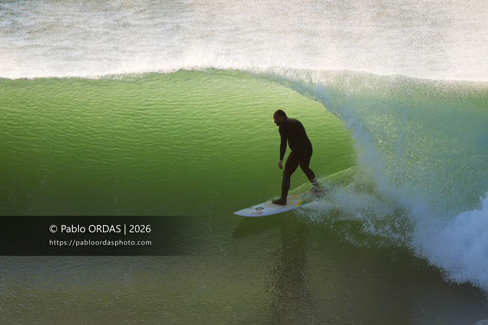 Thomas Bady, pendant la session du 19 mars 2026 à Anglet, France (Photo Pablo ORDAS)