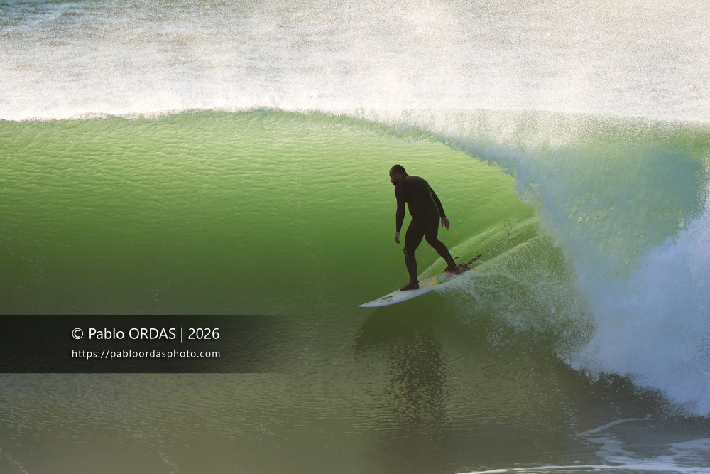 Thomas Bady, pendant la session du 19 mars 2026 à Anglet, France (Photo Pablo ORDAS)