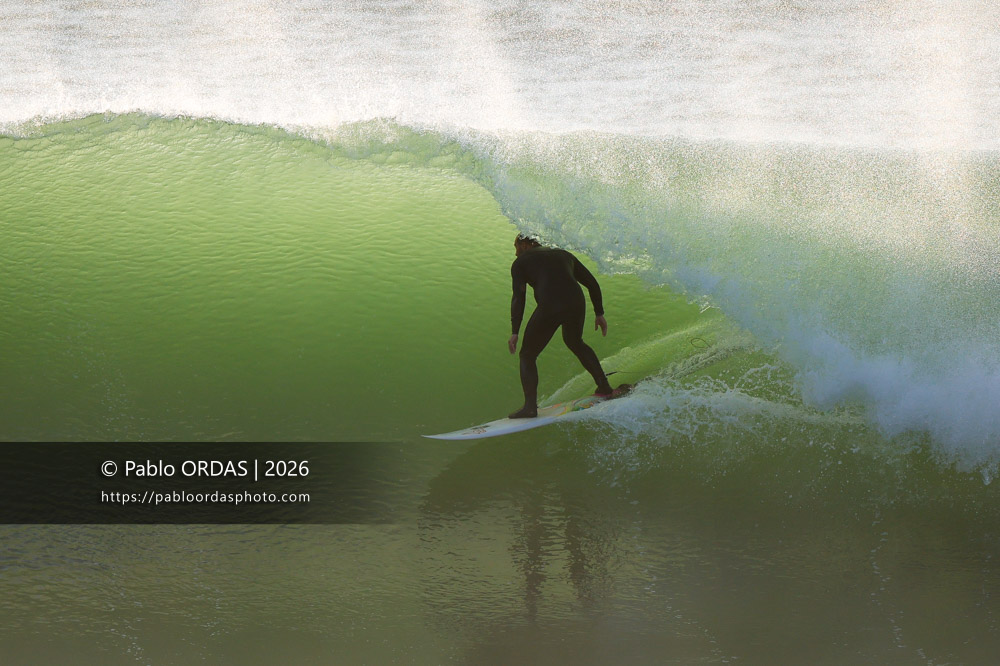 Thomas Bady, pendant la session du 19 mars 2026 à Anglet, France (Photo Pablo ORDAS)