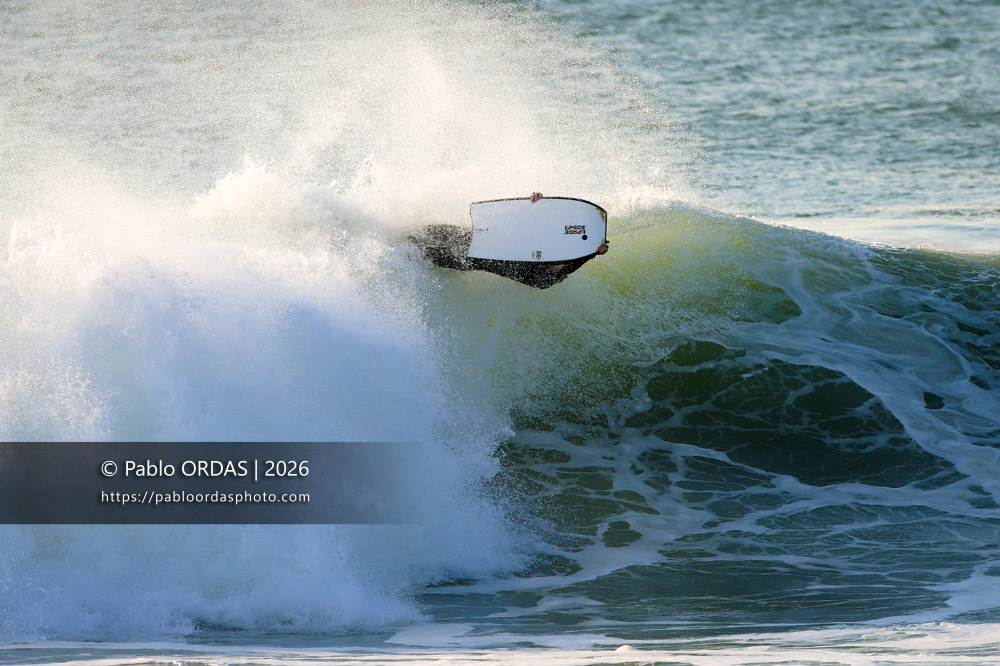 Mael Martinez Danjou, pendant la session du 19 mars 2026 à Anglet, France (Photo Pablo ORDAS)