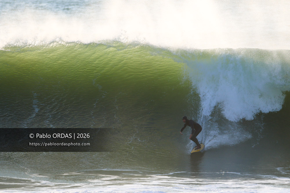 Matias Libier, pendant la session du 19 mars 2026 à Anglet, France (Photo Pablo ORDAS)