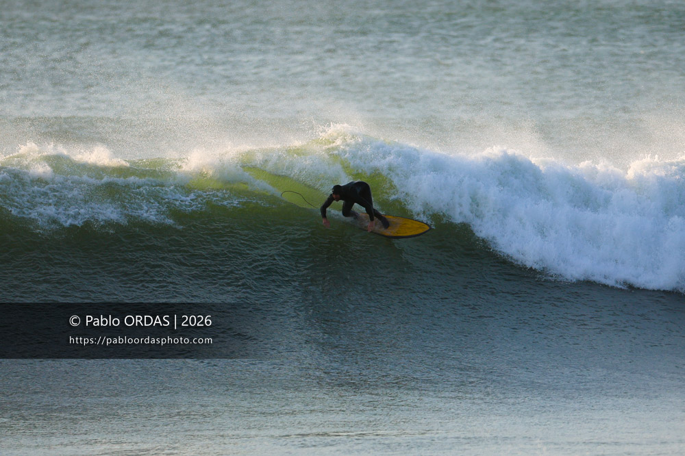 Matias Libier, pendant la session du 19 mars 2026 à Anglet, France (Photo Pablo ORDAS)