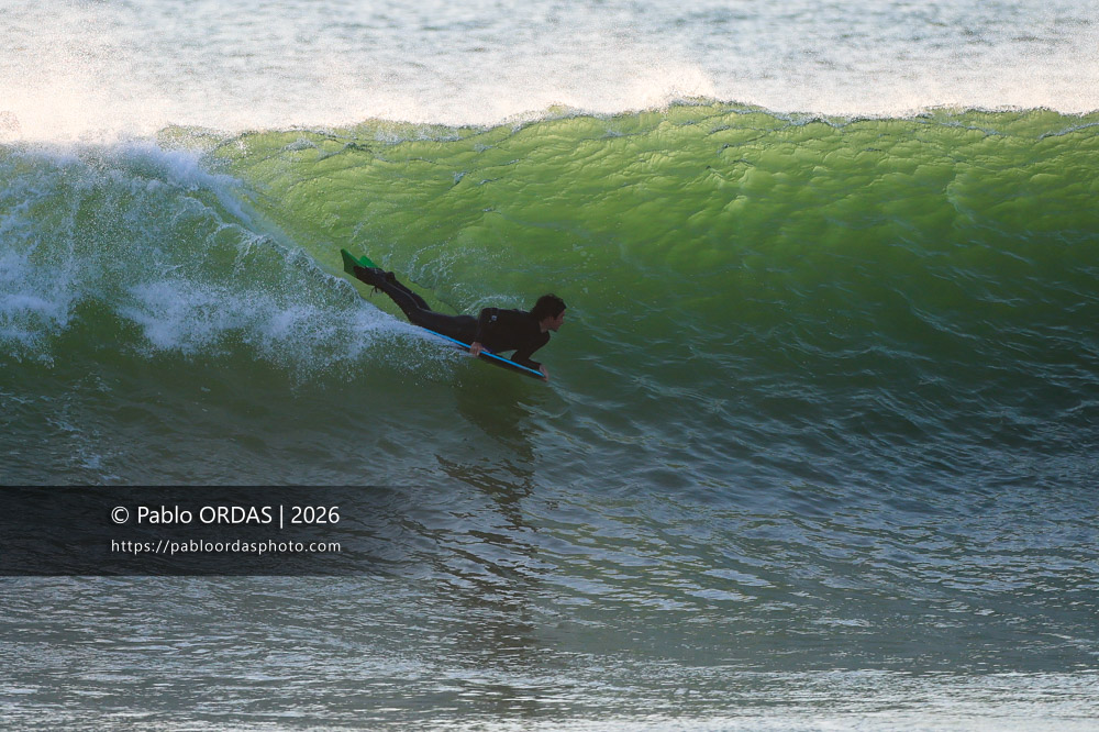 Léo Laudouard, pendant la session du 19 mars 2026 à Anglet, France (Photo Pablo ORDAS)