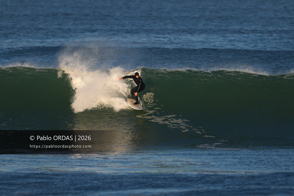 Anthony Artola, pendant la session du 20 mars 2026 à Anglet, France (Photo Pablo ORDAS)