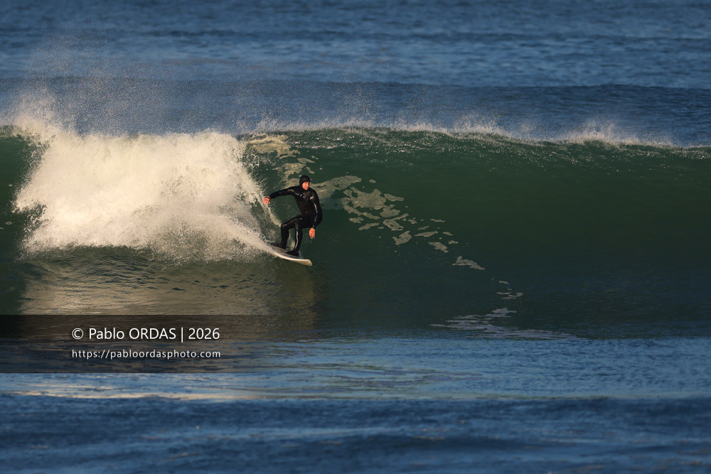 Anthony Artola, pendant la session du 20 mars 2026 à Anglet, France (Photo Pablo ORDAS)