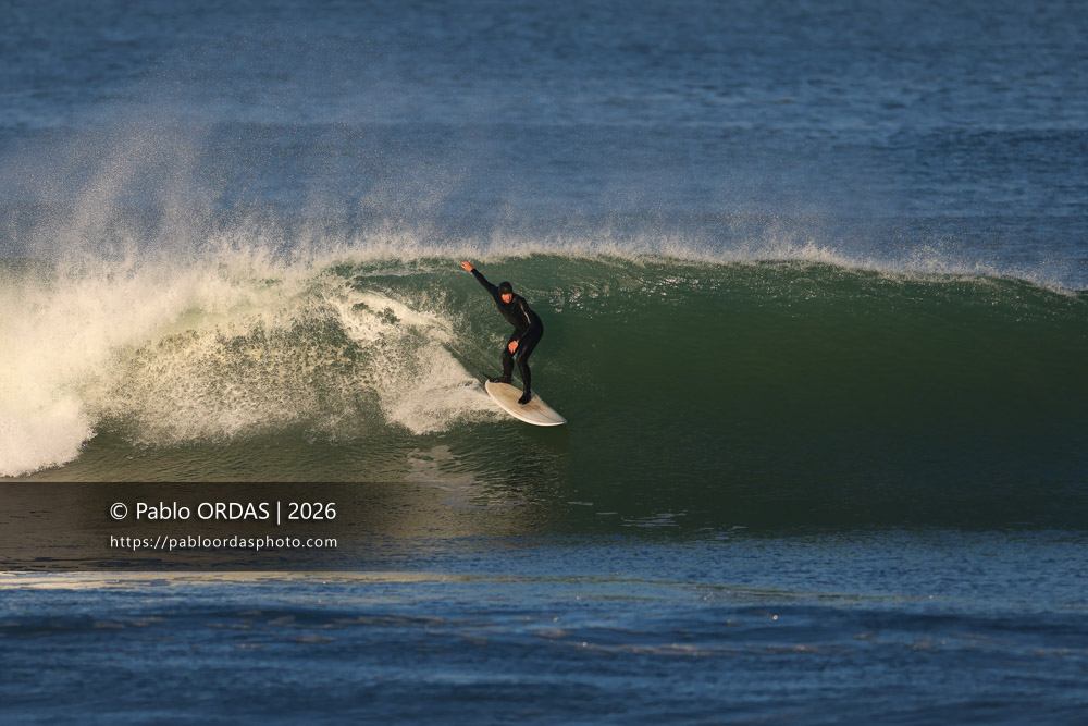 Anthony Artola, pendant la session du 20 mars 2026 à Anglet, France (Photo Pablo ORDAS)