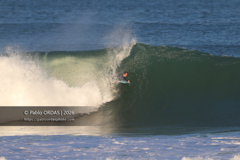 Léo Laudouard, pendant la session du 20 mars 2026 à Anglet, France (Photo Pablo ORDAS)