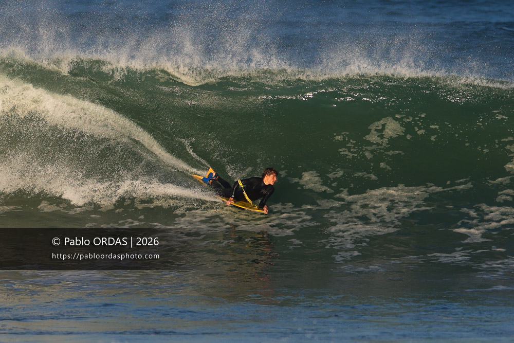 Mael Martinez Danjou, pendant la session du 20 mars 2026 à Anglet, France (Photo Pablo ORDAS)