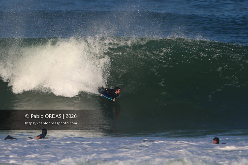 Léo Laudouard, pendant la session du 20 mars 2026 à Anglet, France (Photo Pablo ORDAS)