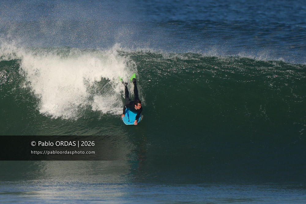 Léo Laudouard, pendant la session du 20 mars 2026 à Anglet, France (Photo Pablo ORDAS)
