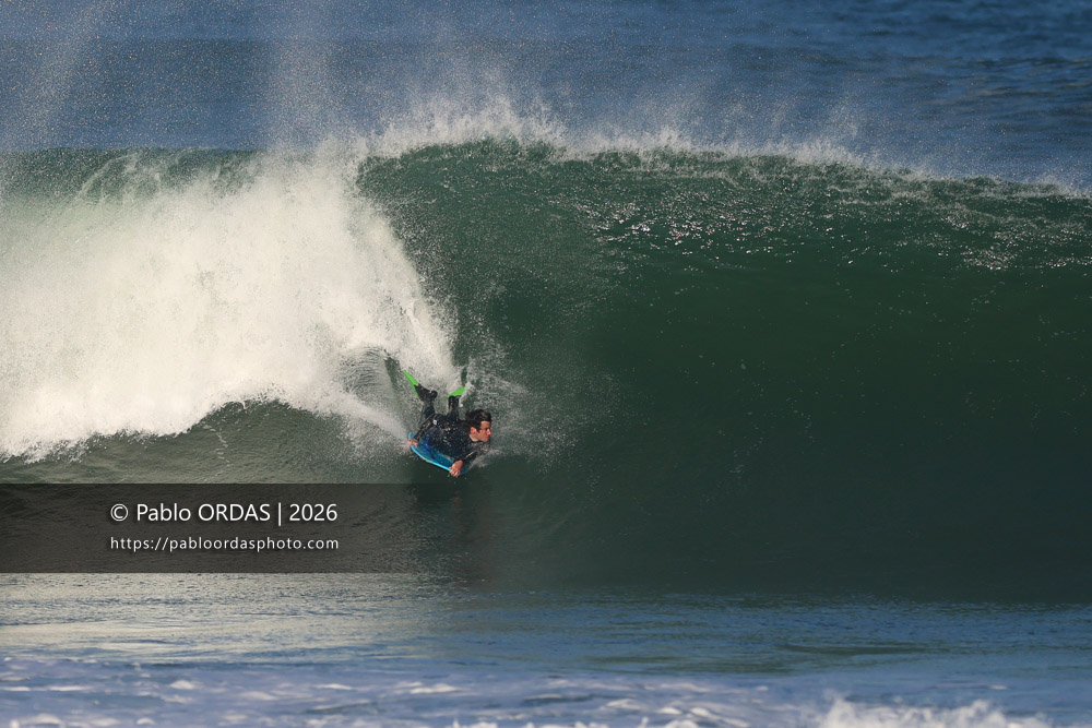 Léo Laudouard, pendant la session du 20 mars 2026 à Anglet, France (Photo Pablo ORDAS)