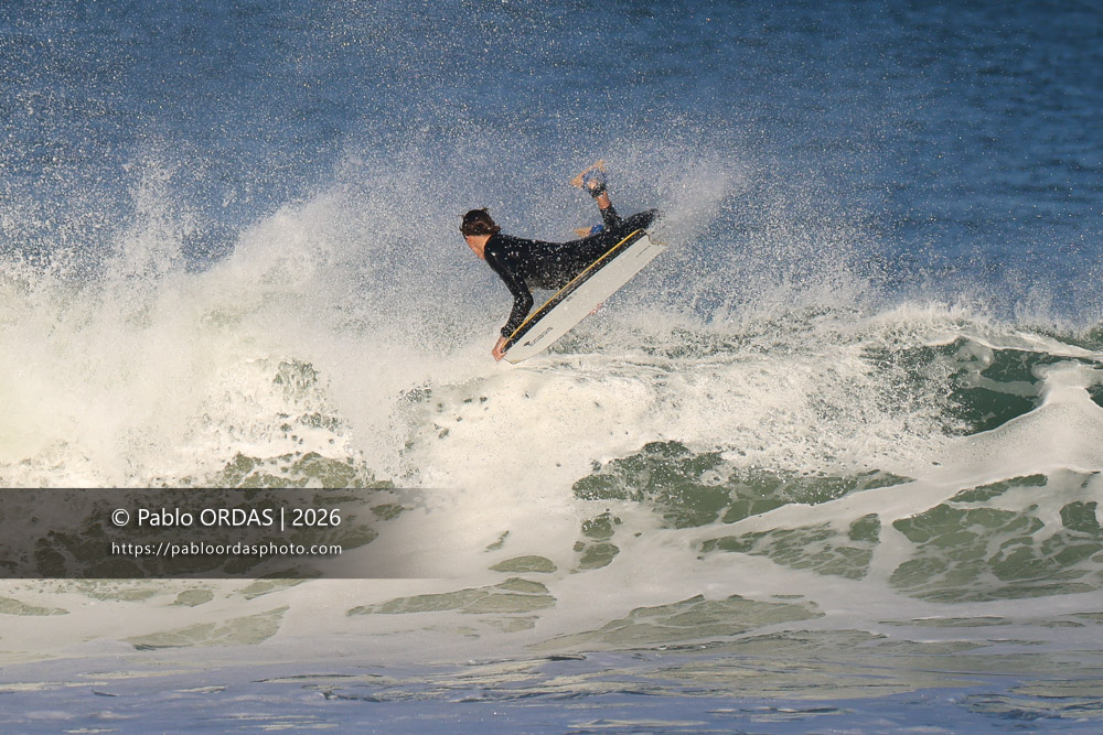 Mael Martinez Danjou, pendant la session du 20 mars 2026 à Anglet, France (Photo Pablo ORDAS)
