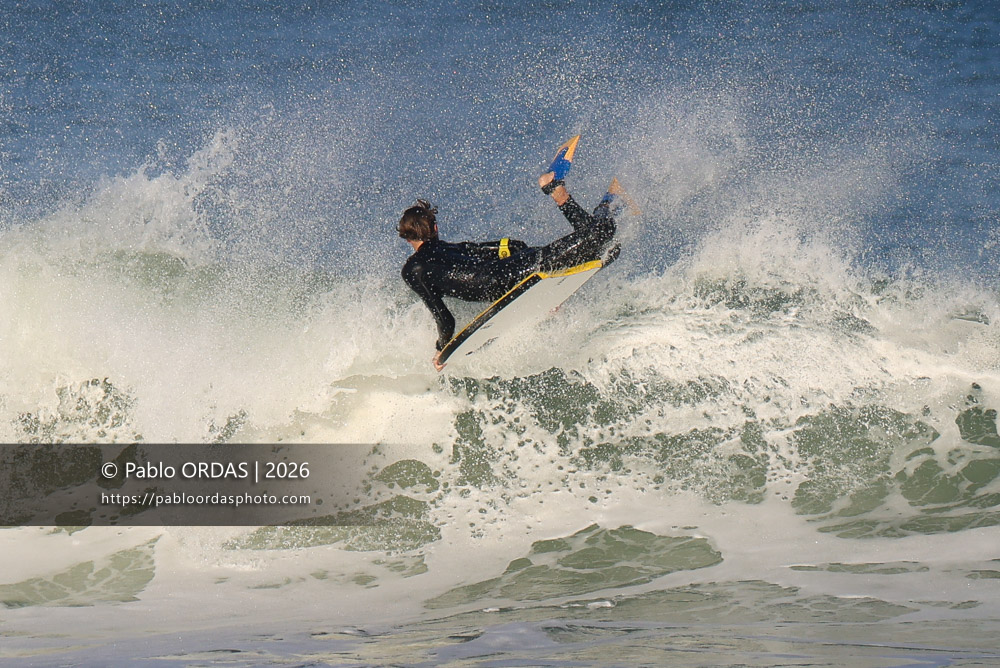 Mael Martinez Danjou, pendant la session du 20 mars 2026 à Anglet, France (Photo Pablo ORDAS)