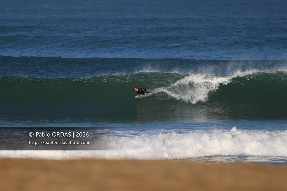Mael Martinez Danjou, pendant la session du 20 mars 2026 à Anglet, France (Photo Pablo ORDAS)