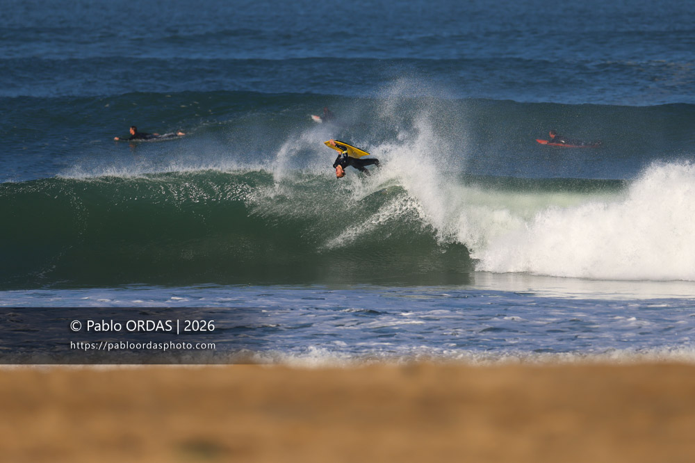 Mael Martinez Danjou, pendant la session du 20 mars 2026 à Anglet, France (Photo Pablo ORDAS)