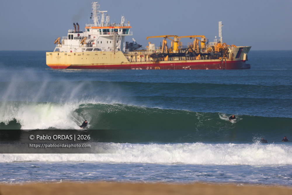 Anthony Artola, pendant la session du 20 mars 2026 à Anglet, France (Photo Pablo ORDAS)