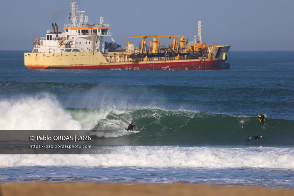 Anthony Artola, pendant la session du 20 mars 2026 à Anglet, France (Photo Pablo ORDAS)